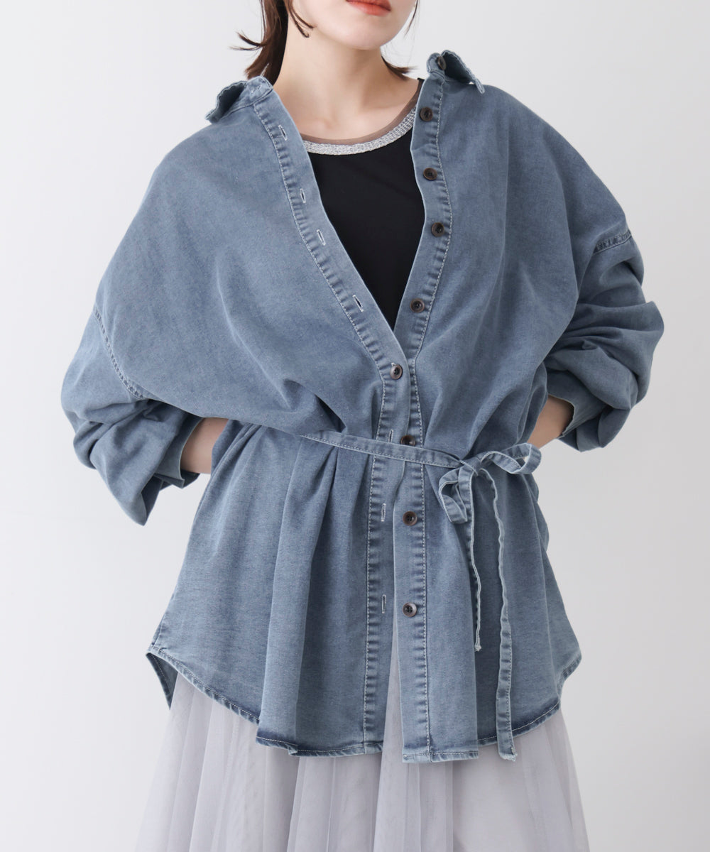 デニムチュニック［3/27発送予定］