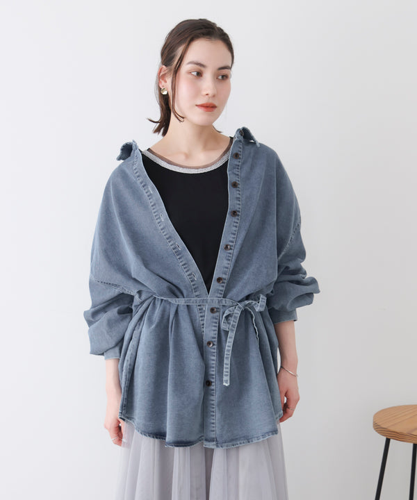 デニムチュニック［3/27発送予定］