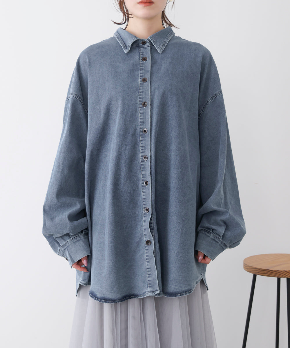 デニムチュニック［3/27発送予定］