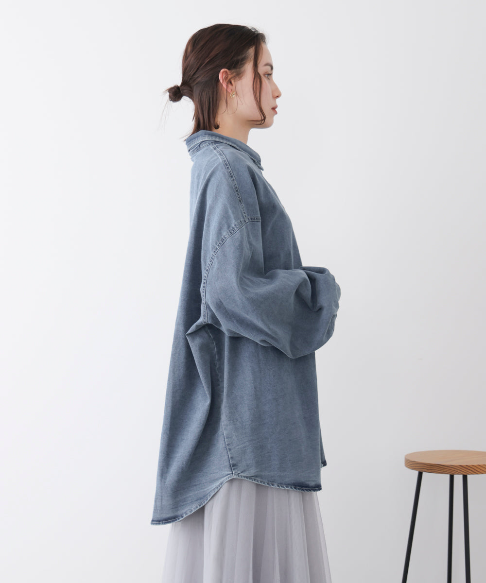 デニムチュニック［3/27発送予定］