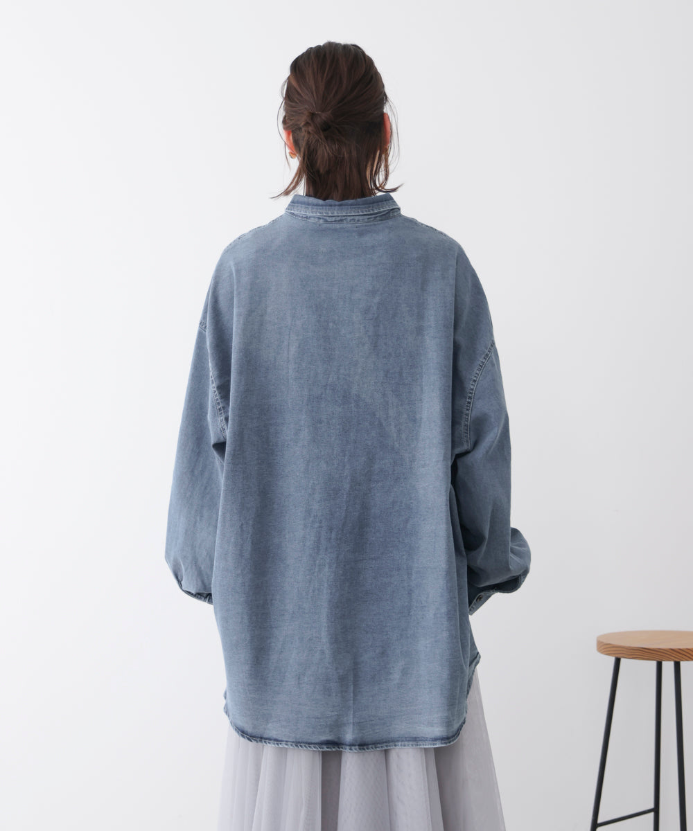 デニムチュニック［3/27発送予定］