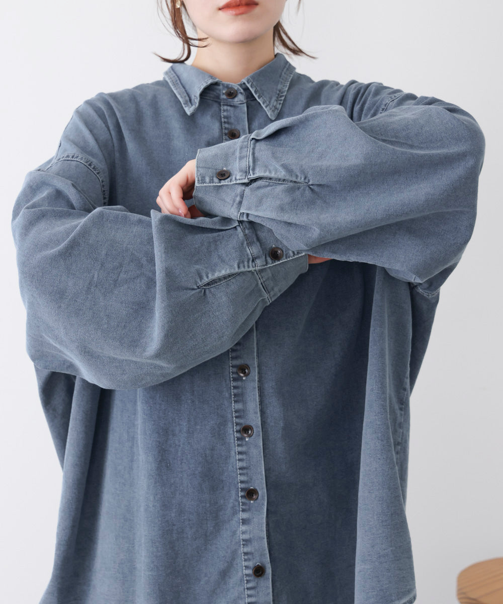デニムチュニック［3/27発送予定］