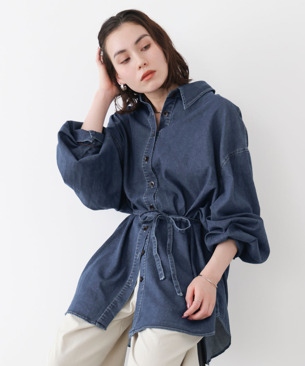 デニムチュニック［3/27発送予定］
