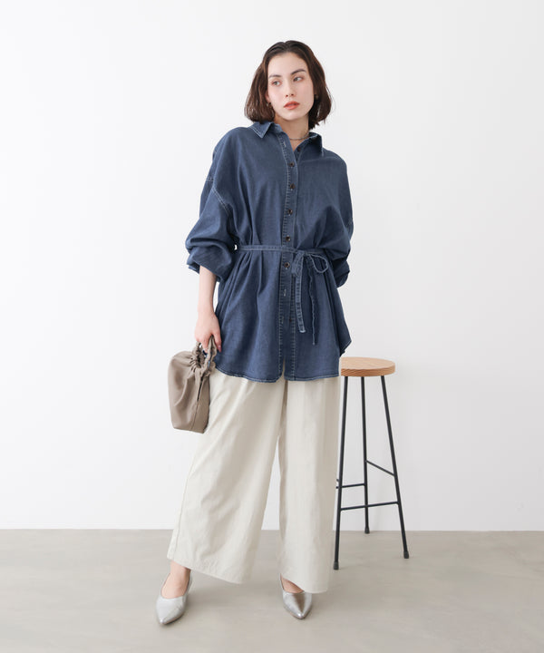 デニムチュニック［3/27発送予定］