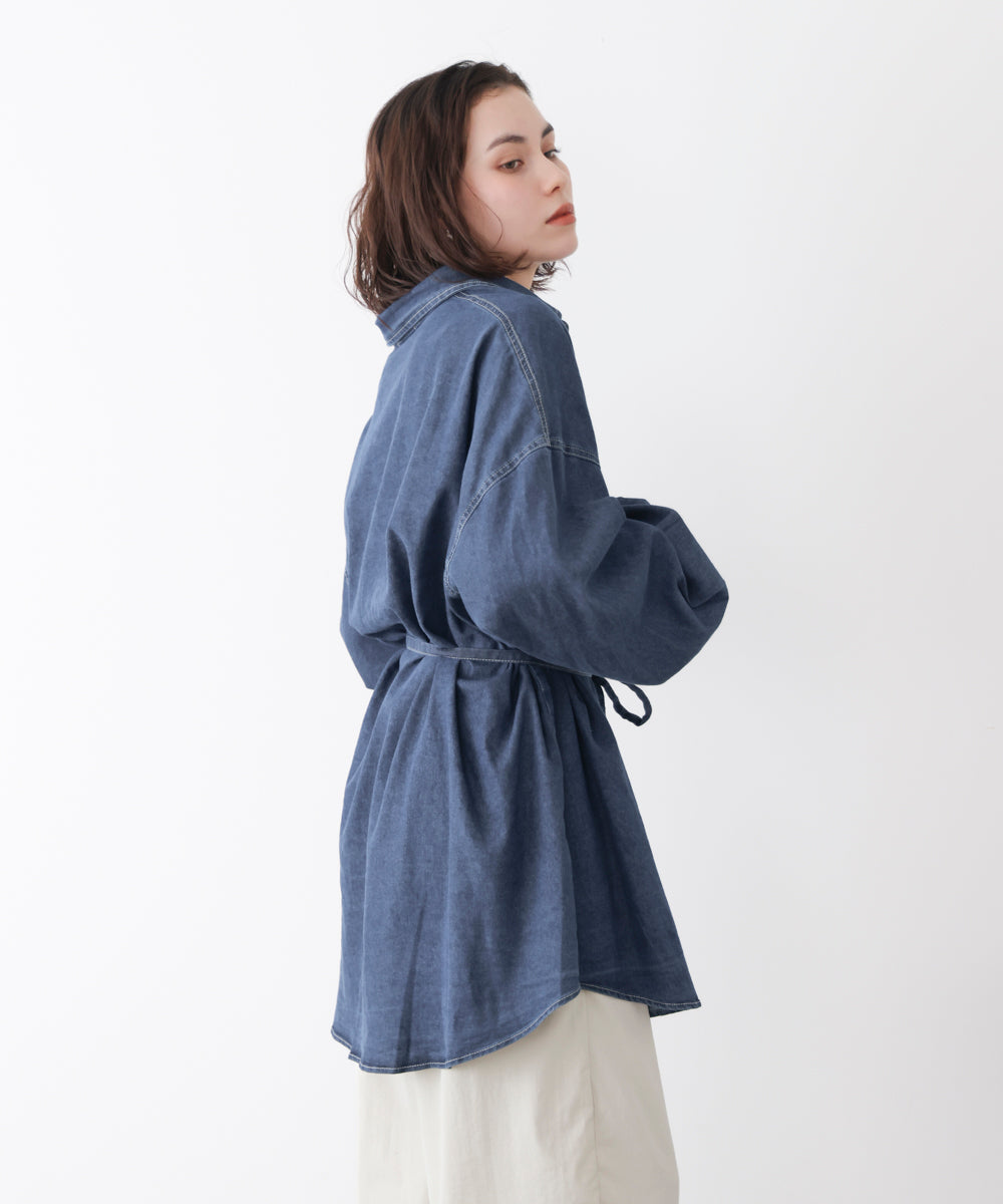 デニムチュニック［3/27発送予定］