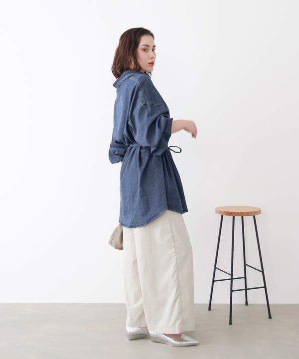 デニムチュニック［3/27発送予定］