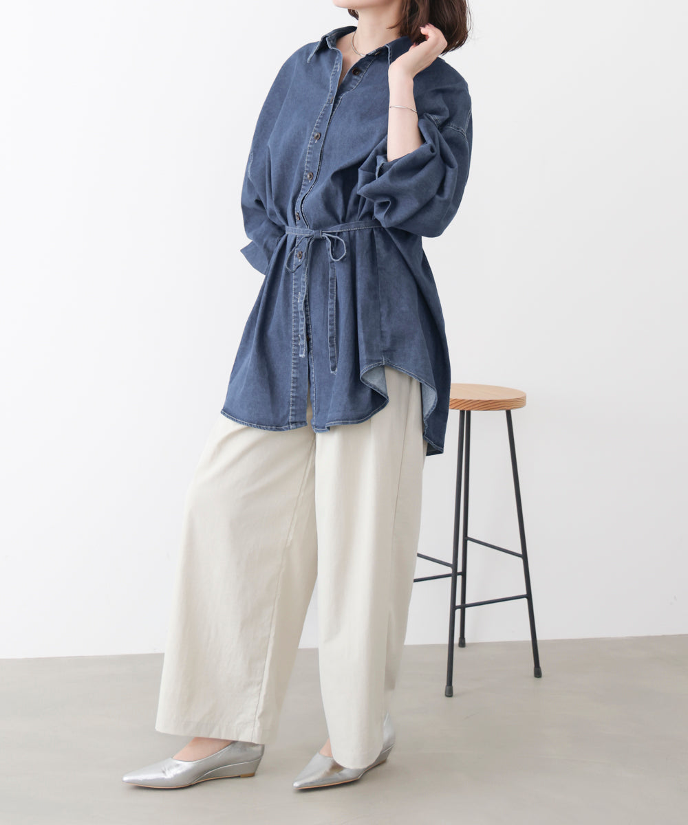 デニムチュニック［3/27発送予定］
