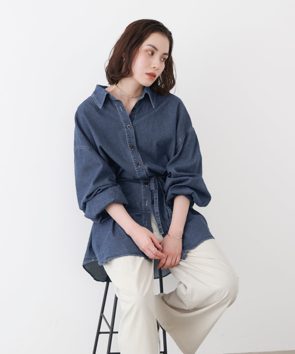デニムチュニック［3/27発送予定］
