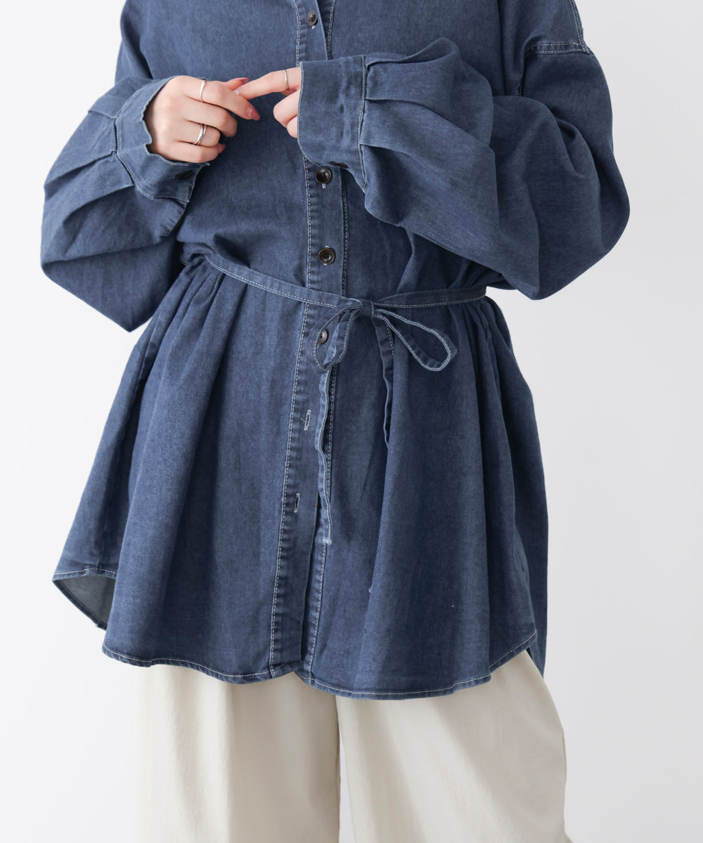 デニムチュニック［3/27発送予定］