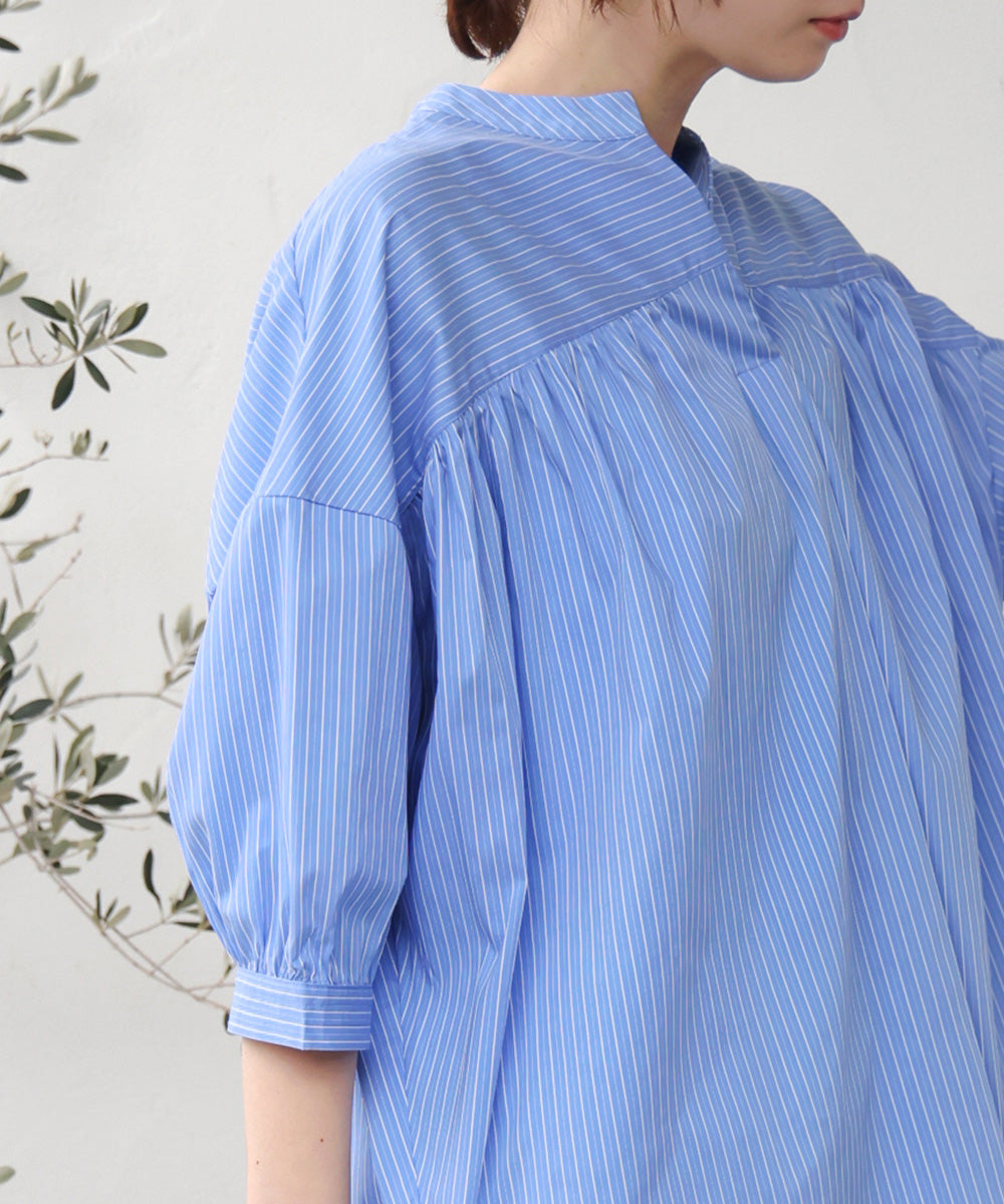 ギャザーボリュームチュニック［4/10発送予定］