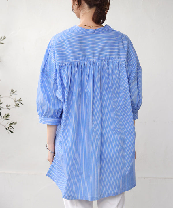 ギャザーボリュームチュニック［4/10発送予定］