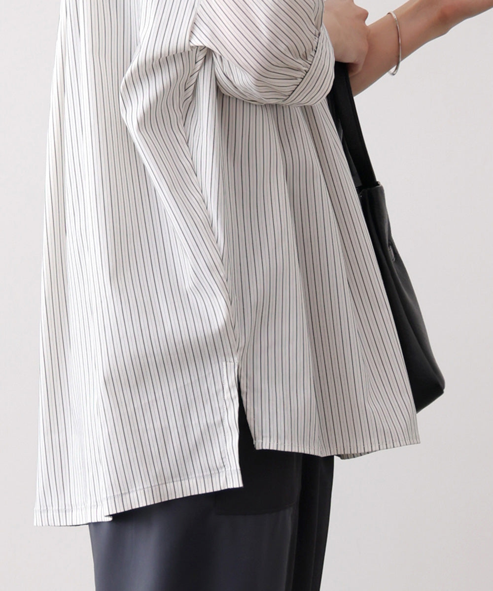 ギャザーボリュームチュニック［4/10発送予定］