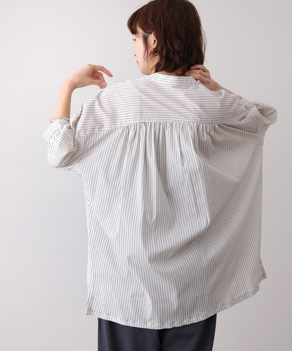 ギャザーボリュームチュニック［4/10発送予定］