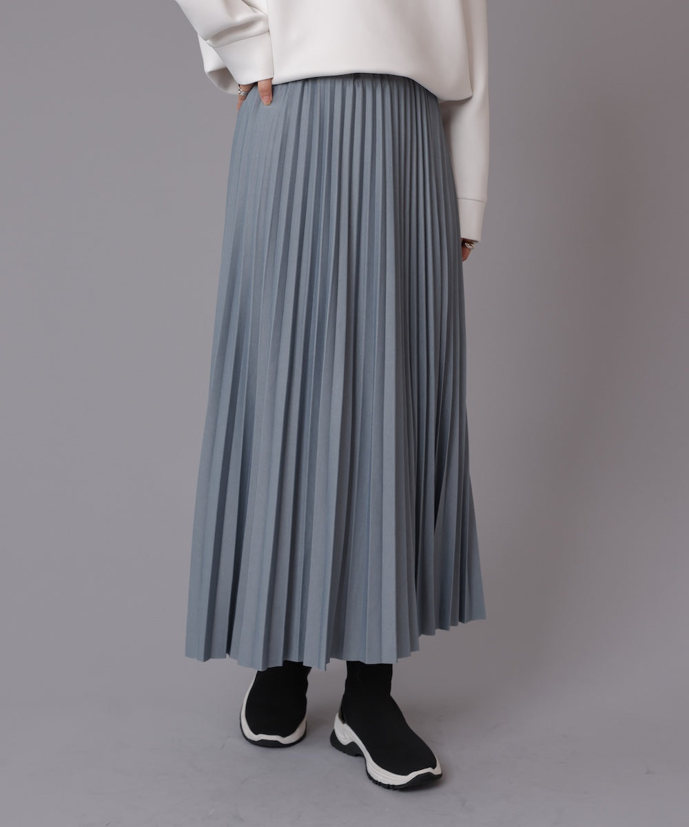 マットサテンプリーツスカート