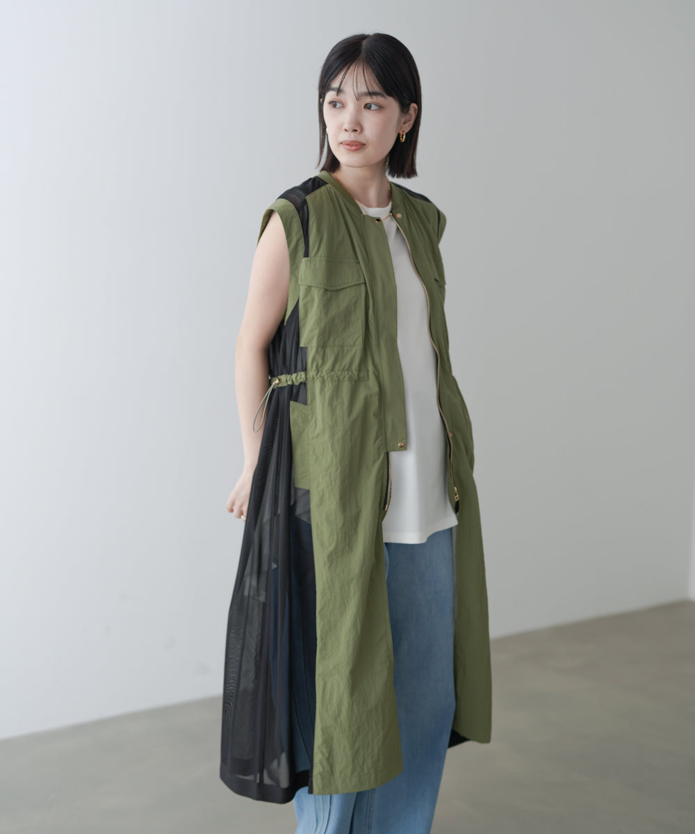 メッシュドッキングワークジレ［4/30発送予定］