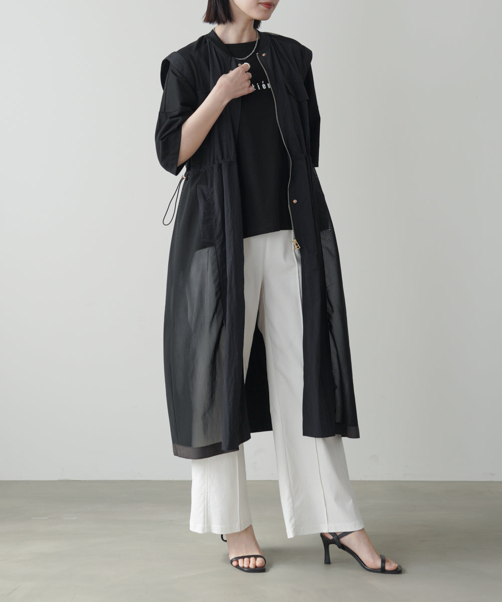 メッシュドッキングワークジレ［4/30発送予定］