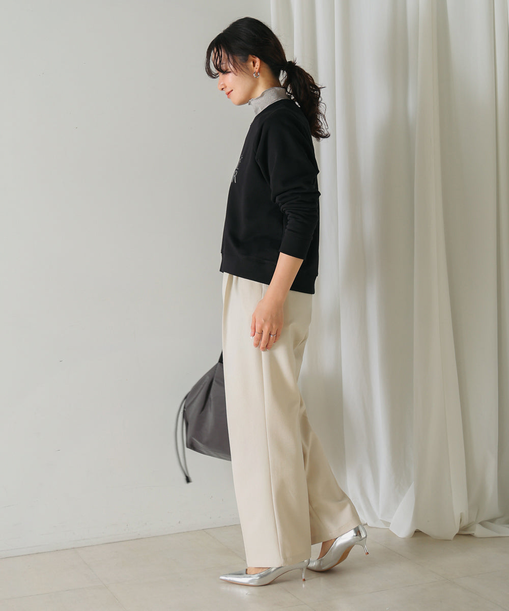 ［WEB限定］シルバーロゴ裏毛プルオーバー