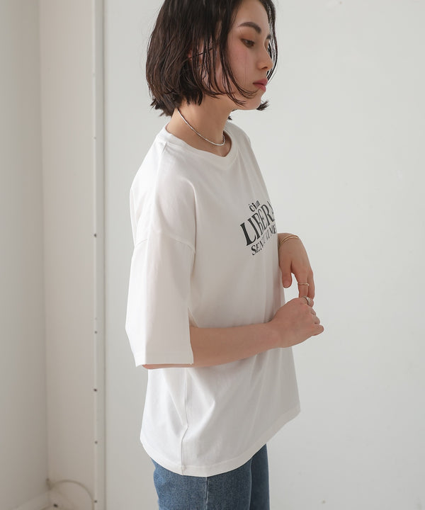 接触冷感スリットスリーブロゴＴ