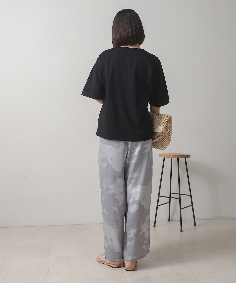 接触冷感スリットスリーブロゴＴ