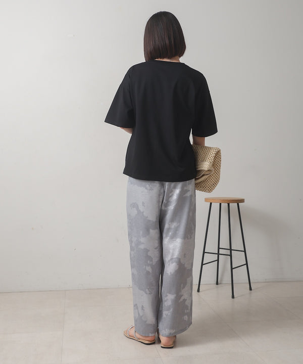 接触冷感スリットスリーブロゴＴ
