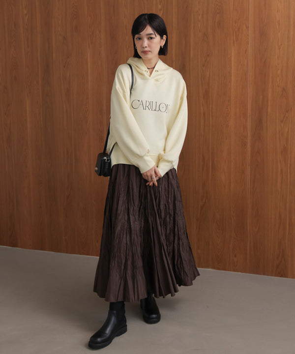 【WEB限定】シンプルロゴコクーンパーカー［12/25発送予定］