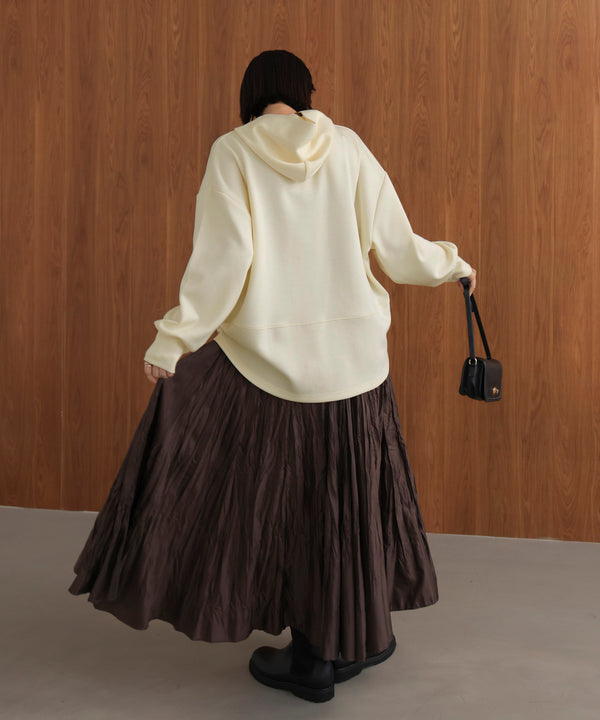 【WEB限定】シンプルロゴコクーンパーカー［12/25発送予定］