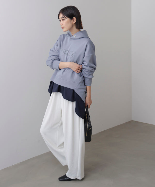 【WEB限定】シンプルロゴコクーンパーカー［12/25発送予定］