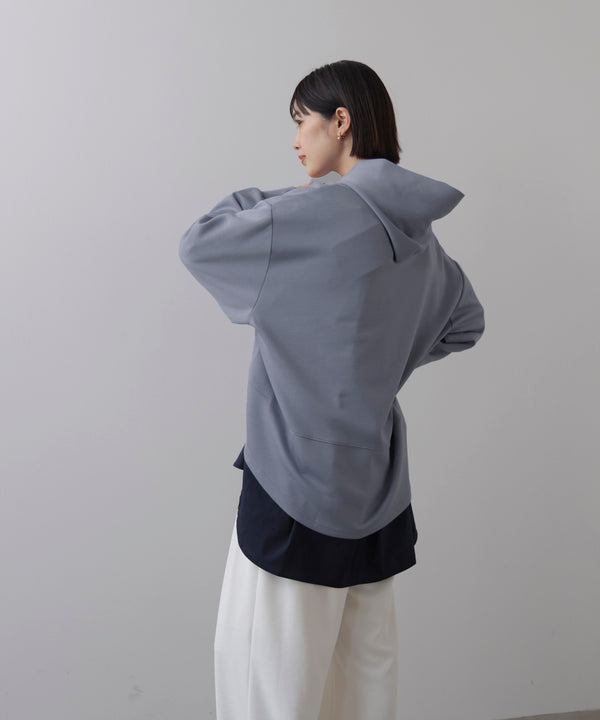 【WEB限定】シンプルロゴコクーンパーカー［12/25発送予定］