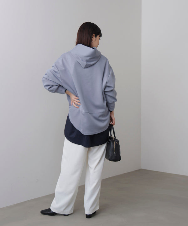 【WEB限定】シンプルロゴコクーンパーカー［12/25発送予定］