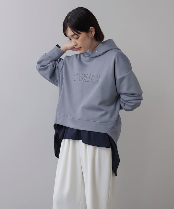 【WEB限定】シンプルロゴコクーンパーカー［12/25発送予定］