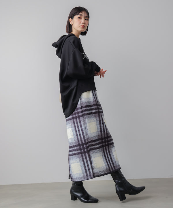 【WEB限定】シンプルロゴコクーンパーカー［12/25発送予定］