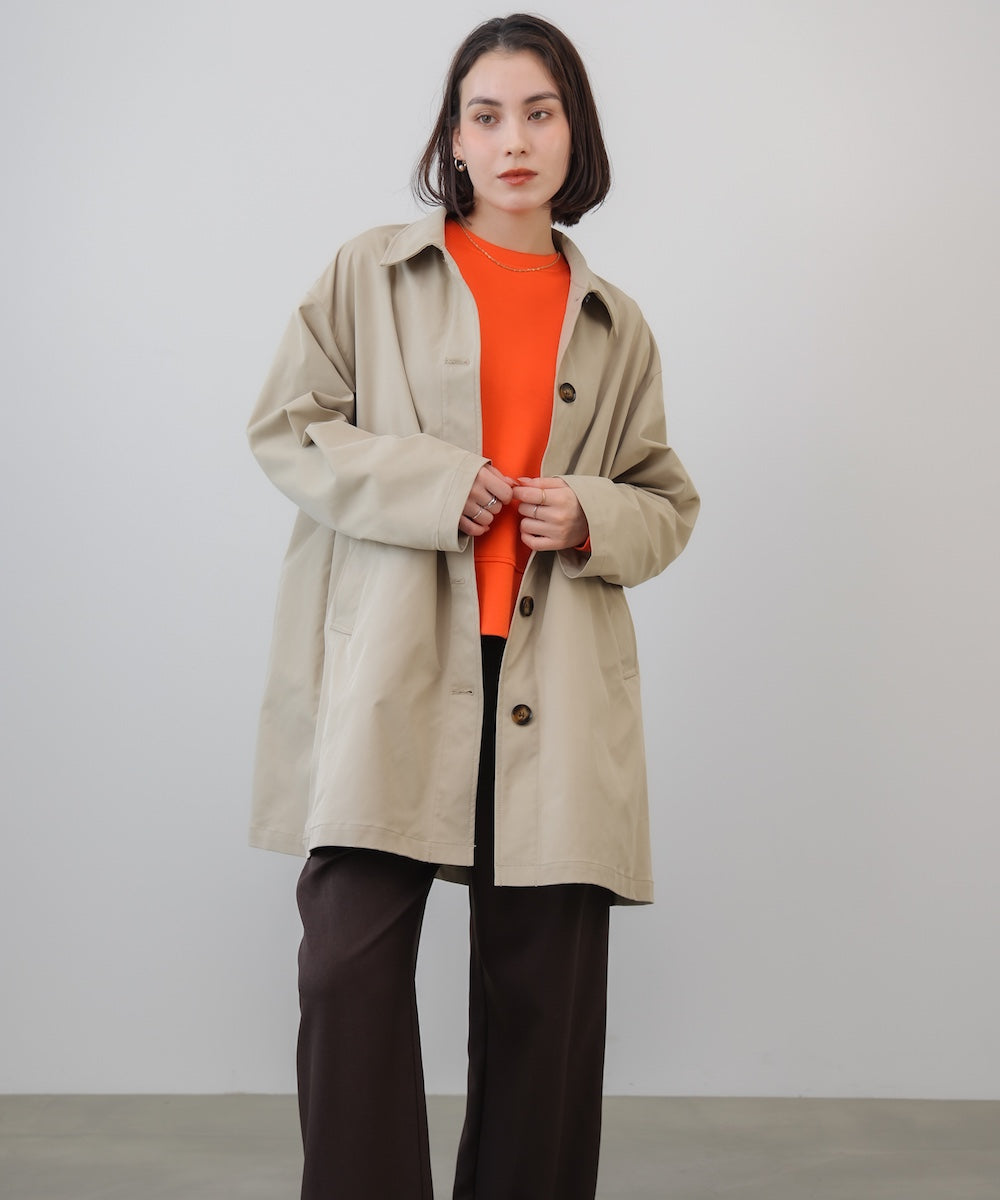 WEB限定】スカーフ付スプリングコート