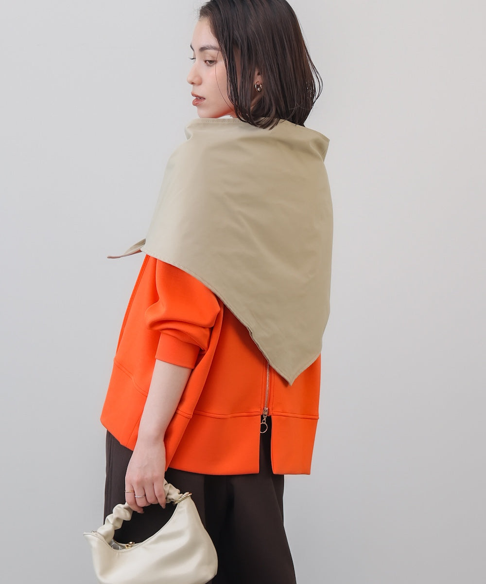 WEB限定】スカーフ付スプリングコート