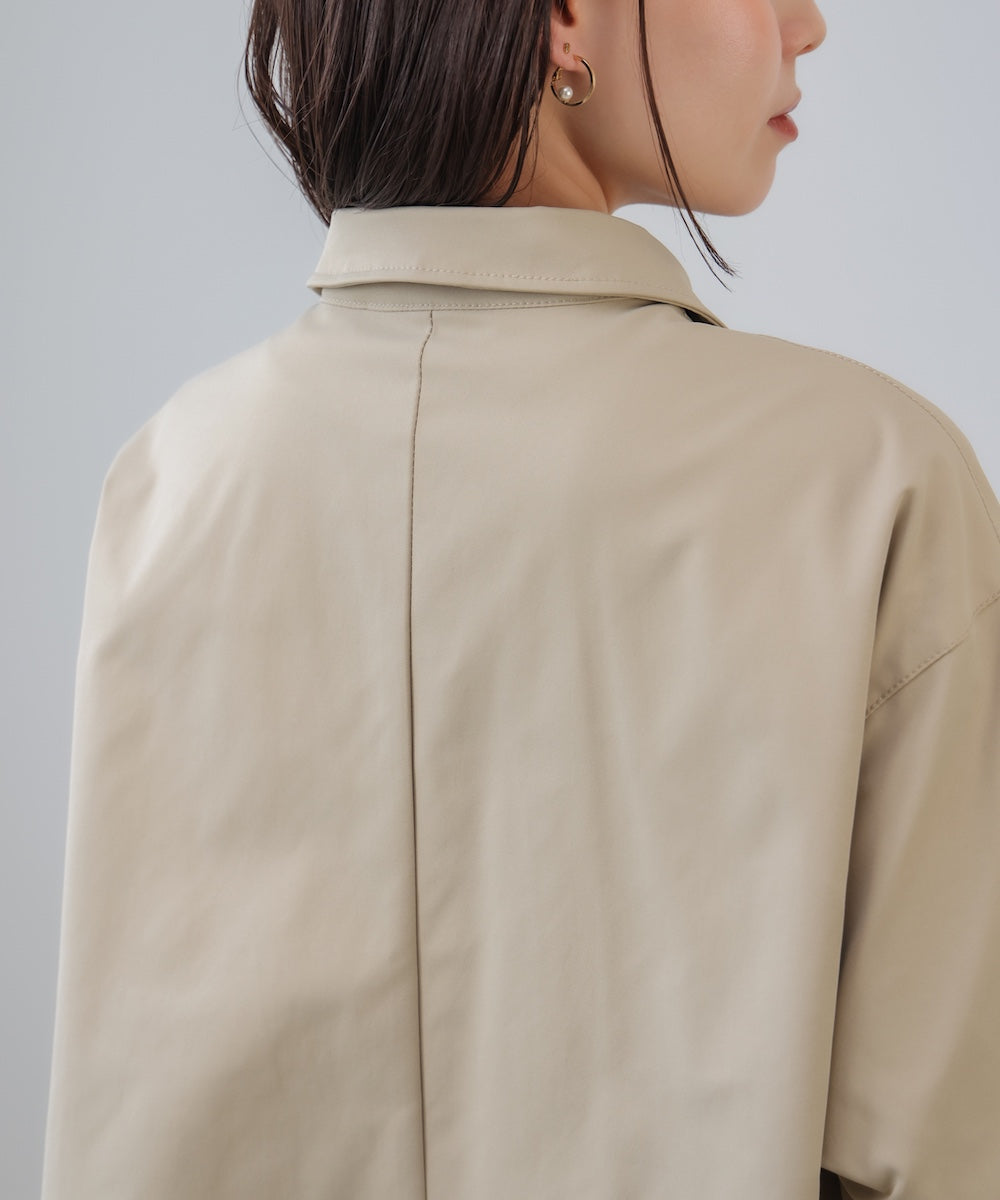 【WEB限定】スカーフ付スプリングコート［2/16発送予定］