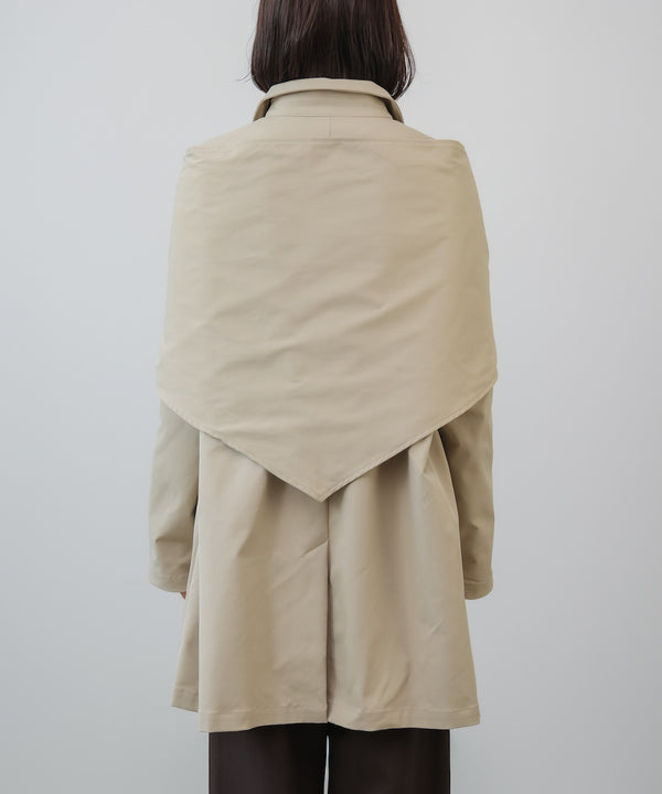 【WEB限定】スカーフ付スプリングコート［2/16発送予定］