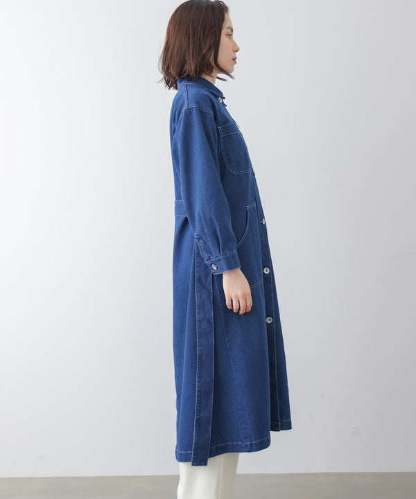 【WEB限定】デニムロングコート［3/25発送予定］