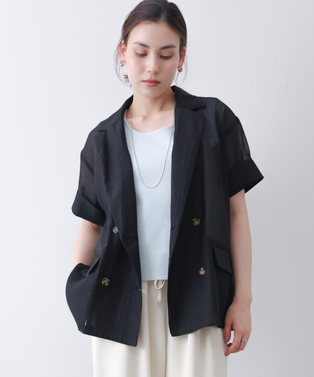 半袖テーラードジャケット