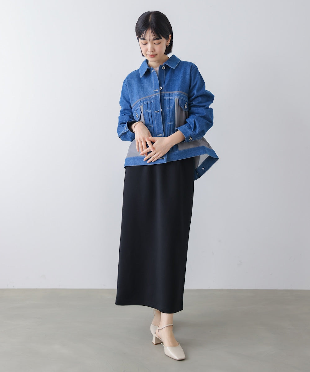 シアードッキングデニムブルゾン［3/13発送予定］