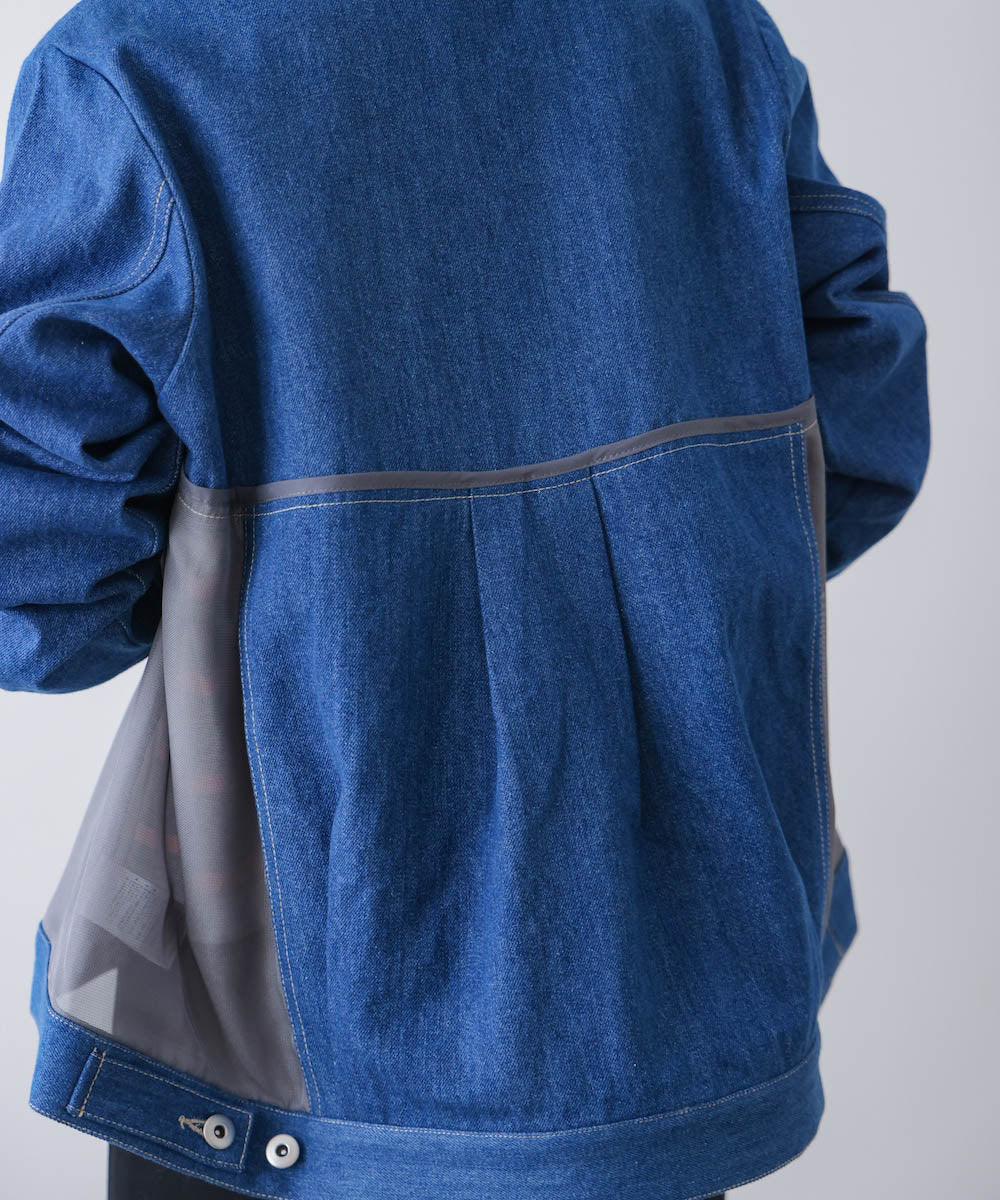 シアードッキングデニムブルゾン［3/13発送予定］