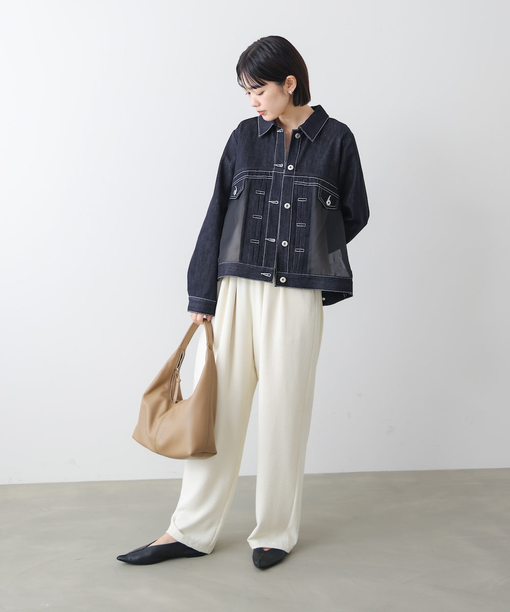 シアードッキングデニムブルゾン［3/13発送予定］