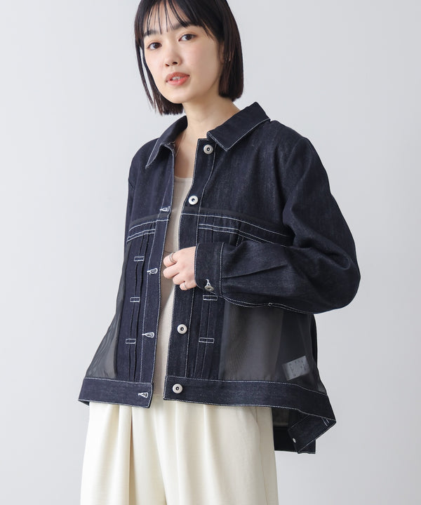 シアードッキングデニムブルゾン［3/13発送予定］