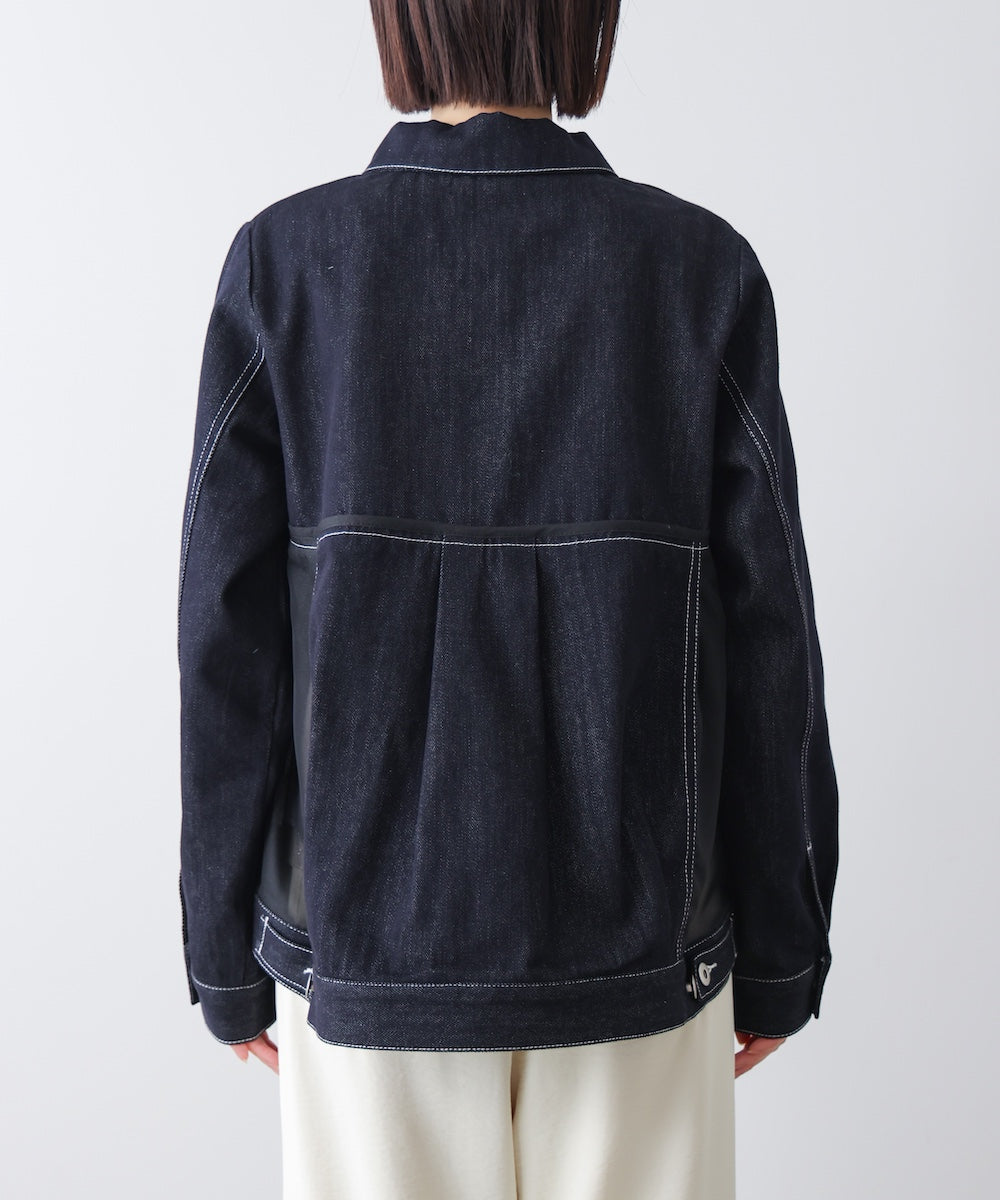 シアードッキングデニムブルゾン［3/13発送予定］