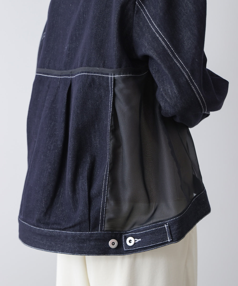 シアードッキングデニムブルゾン［3/13発送予定］