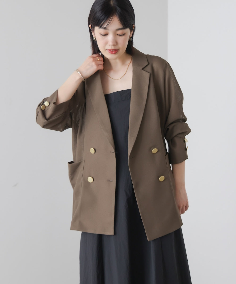 メッシュダブルジャケット［4/22発送予定］