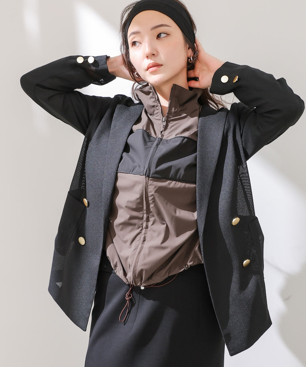 プルーフテックカラーブロッキングブルゾン［8/26発送予定］
