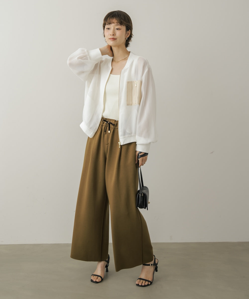 メッシュブルゾン