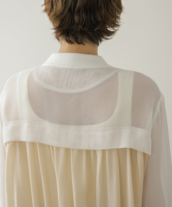 メッシュブルゾン