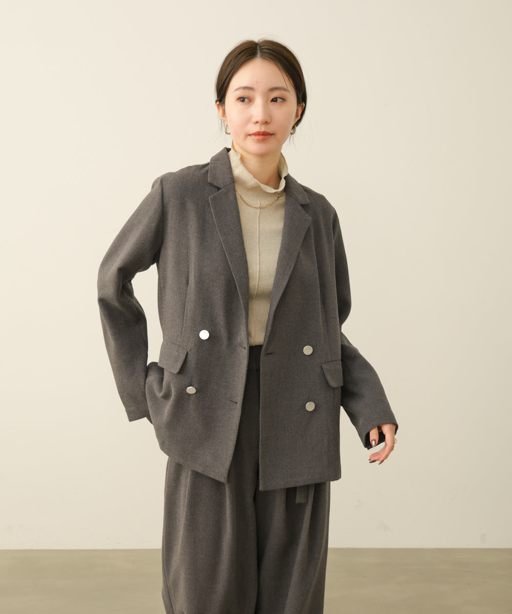 テックウールダブルジャケット［10/9発送予定］