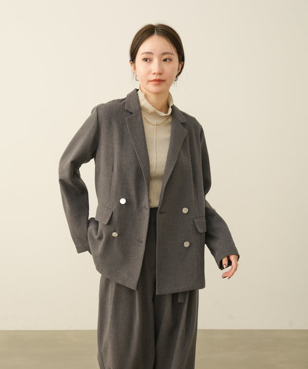 テックウールダブルジャケット［10/9発送予定］