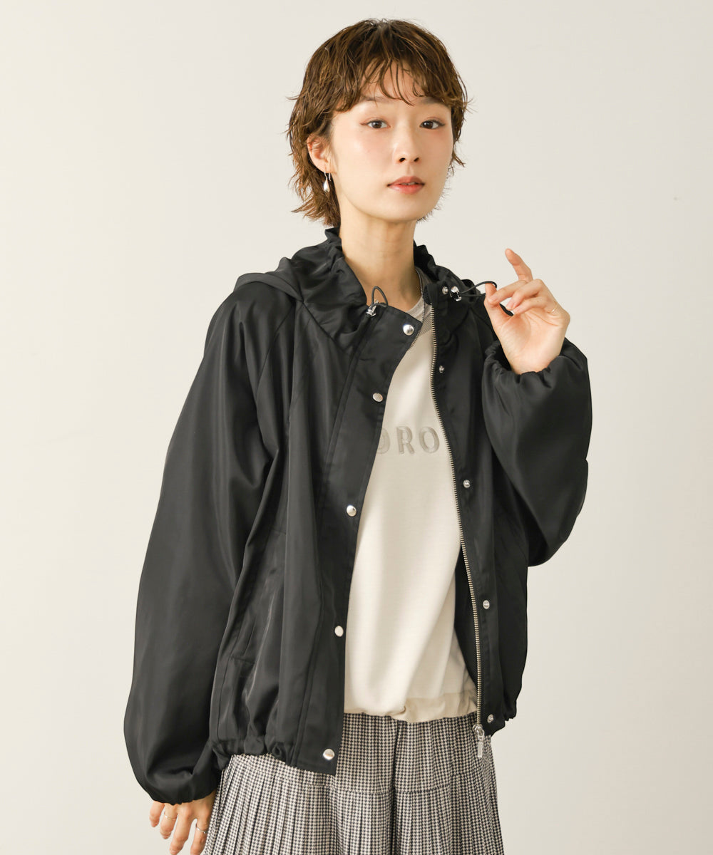 ネックギャザーブルゾン［10/22発送予定］